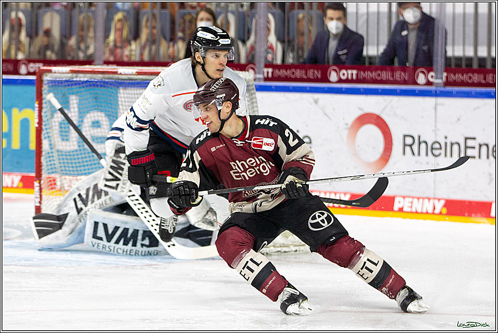 PENNY DEL;  Koelner Haie - Nuernberger Ice Tigers; Koeln, 25.03.2021